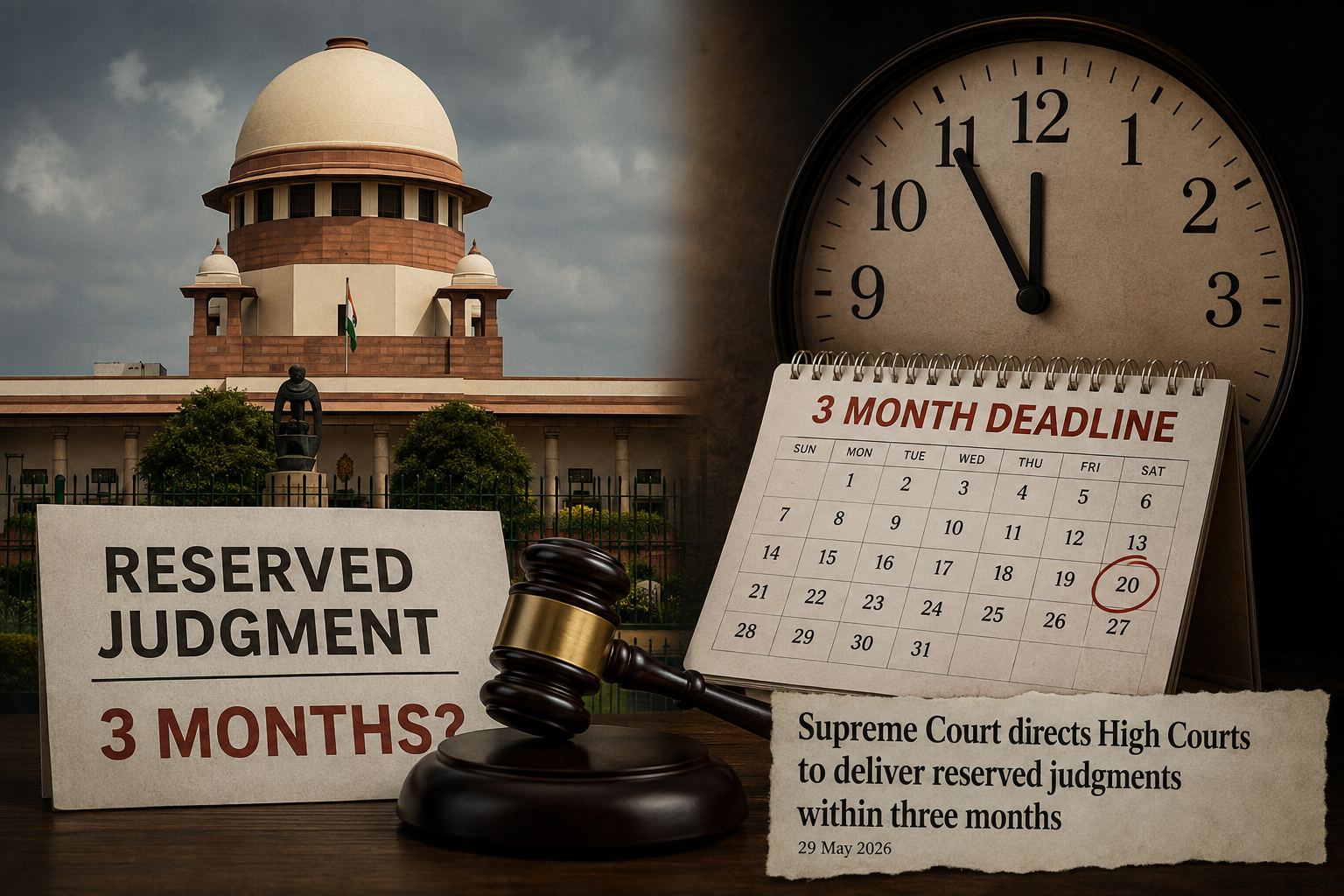 Deliver Reserved Judgments